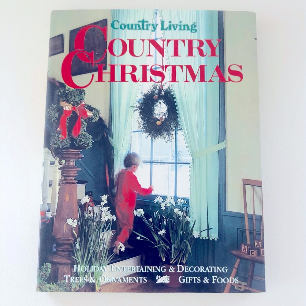 Vintage Christmas Coffee Table Book
